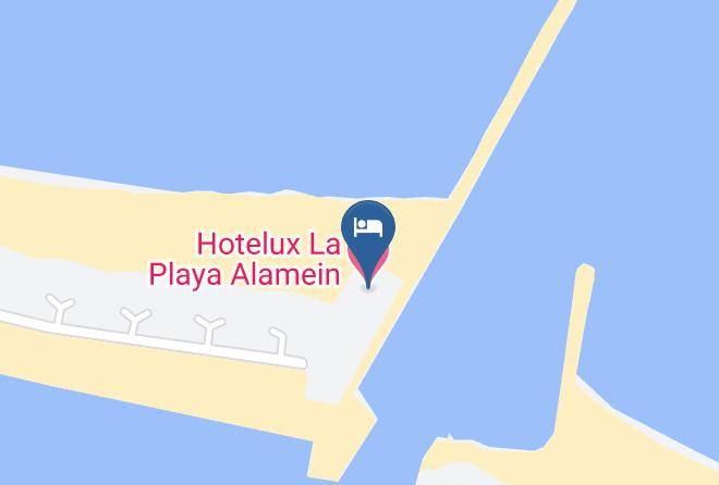 El Alamein - Hotelux La Playa Alamein Maps