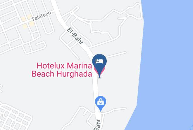 Hurghada - Hotelux Marina Beach Hurghada Maps