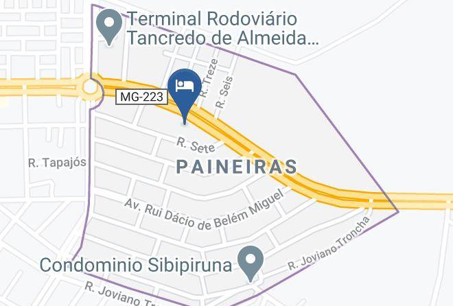 Araguari - Hotelvencedor Maps