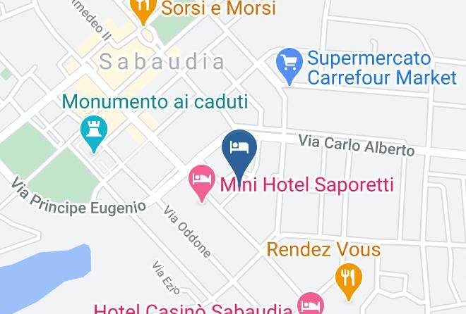 Latina - Hotelverbania Maps