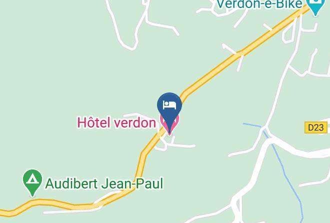 Alpes De Haute Provence - Hotelverdon Maps