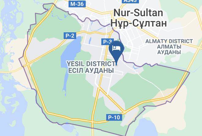 Nur Sultan - Hotelvisit Maps
