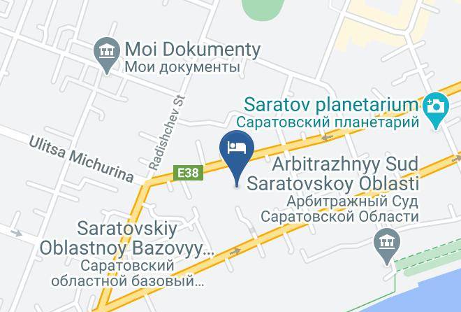 Saratov - Hotelvolzhankabranchslavianka Maps