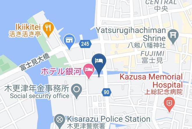 Kisarazu City - Hoterukappoizumi Maps