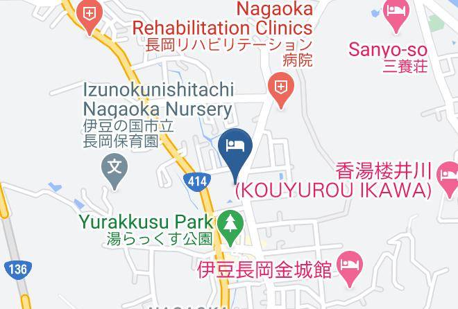 Izunokuni City - Hoterusanbare Izunagaoka Maps