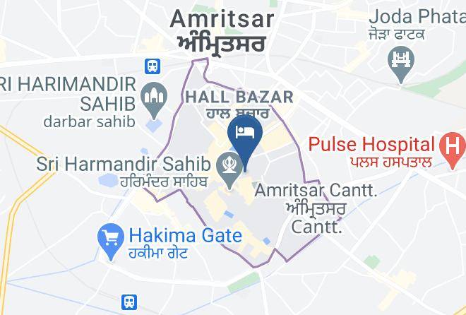 Amritsar - Hotel City Inn Maps