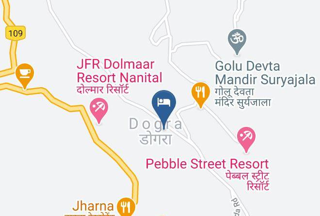 Nainital Sub District - Hots Bhujiaghat Maps