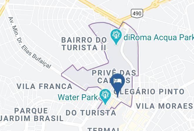 Caldas Novas - Hotsprings B3 Hotels Maps
