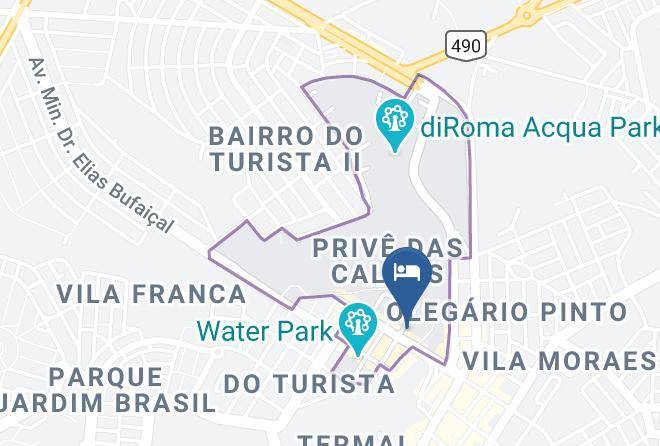 Caldas Novas - Hotel Hot Springs Suite Maps