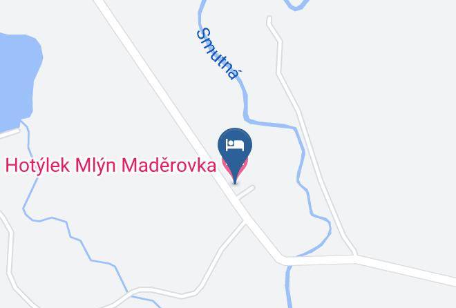 Pisek - Hotylek Mlyn Maderovka Maps