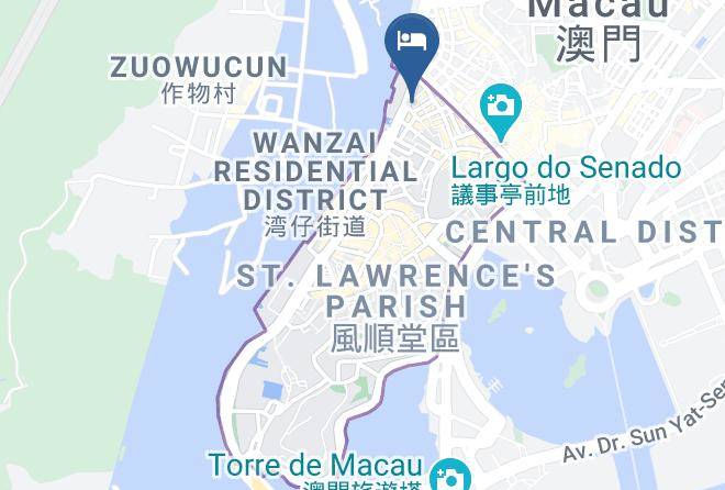 Macau - Hou Kong Hotel Ltd Maps
