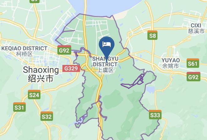 Shaoxing - Hou Tian Hotel Maps