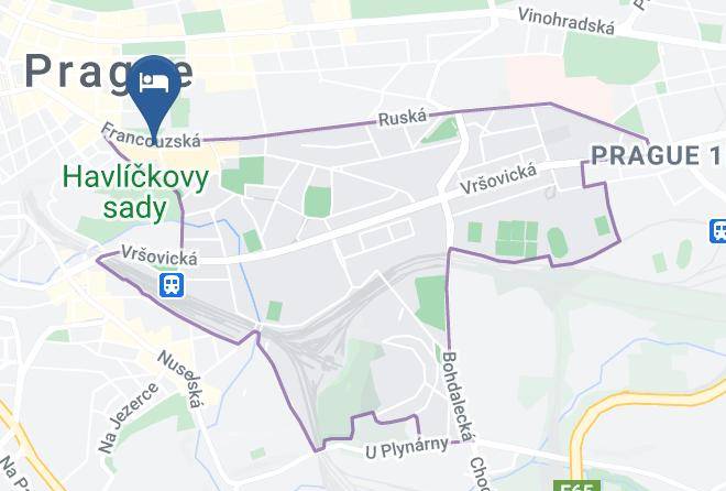 Prague - Hour Hotel Exclusive Maps