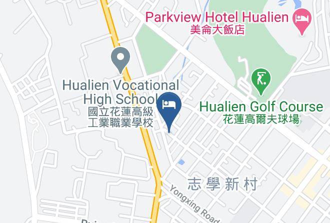 House 303 Mapa - Taiwan - Hualiennty