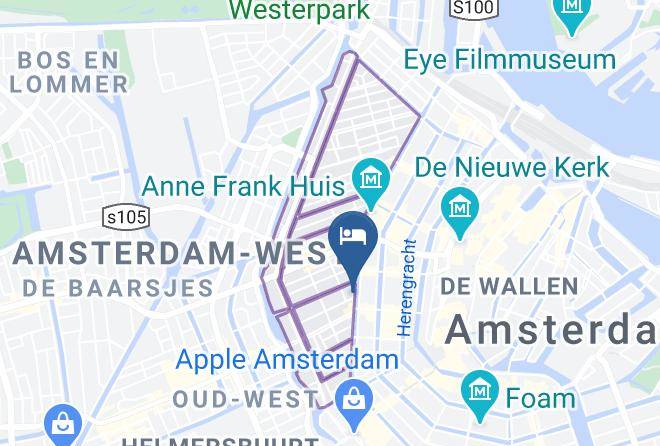Amsterdam - House Boat Hotel Amsterdam Maps