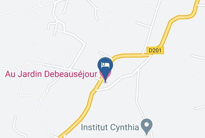 Capesterre De Marie Galante - Au Jardin Debeausejour Maps