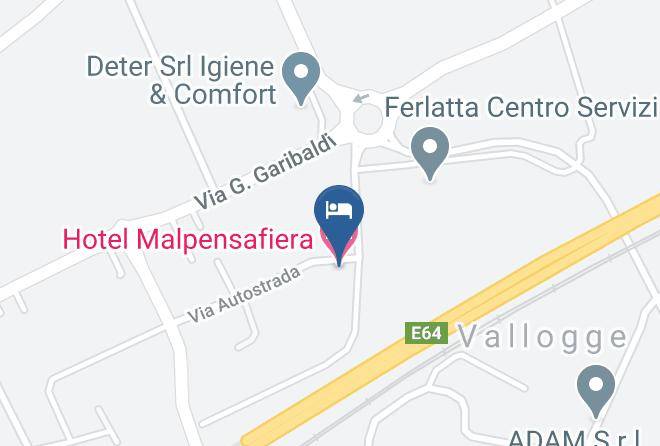 Milan - Hotel Malpensafiera Maps