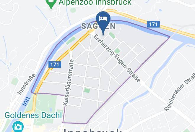 Innsbruck Stadt - Haus Marillac Maps