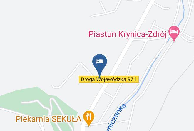 Nowosadecki - Houses With A Fireplace In Krynica Maps