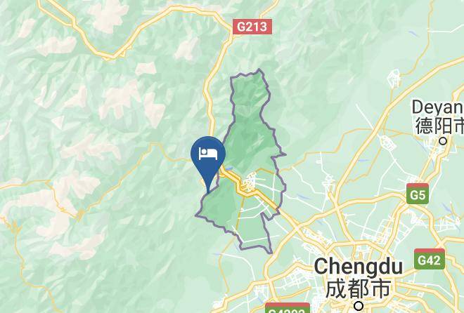 Chengdu - Houshan Youyicun Ruyi Shanzhuang Hotel Maps