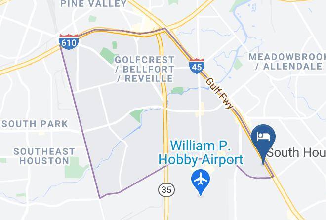 Harris - Courtyard By Marriott Houston Hobby Airport Maps