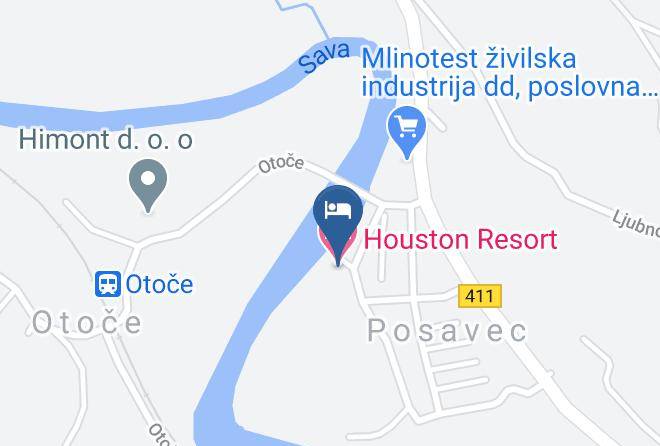 Houston resort map