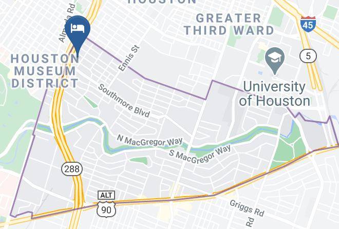 Harris - Houston Towers Inn Maps