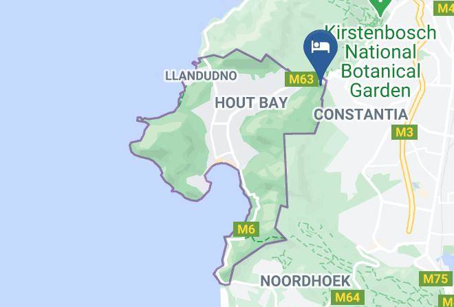 City Of Cape Town - Silvermist Hotel Maps