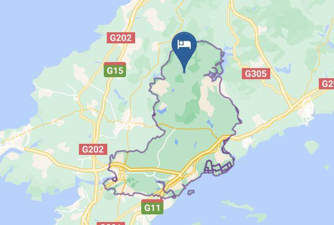Dalian - Houyuan Hotspring Resort Maps
