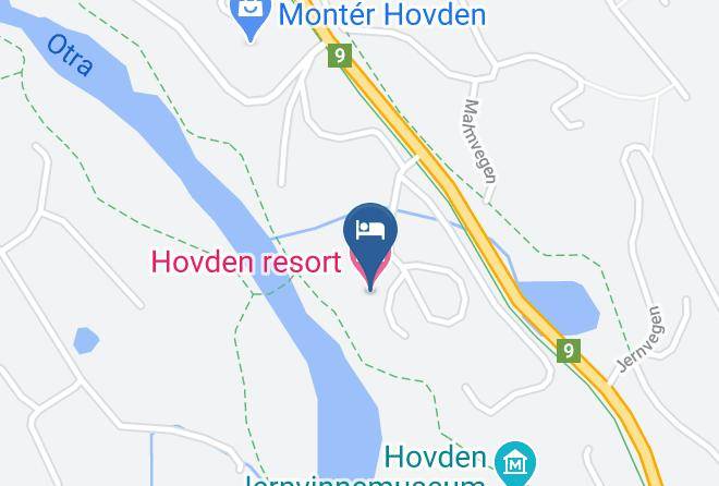 Bykle - Hovden Resort Maps