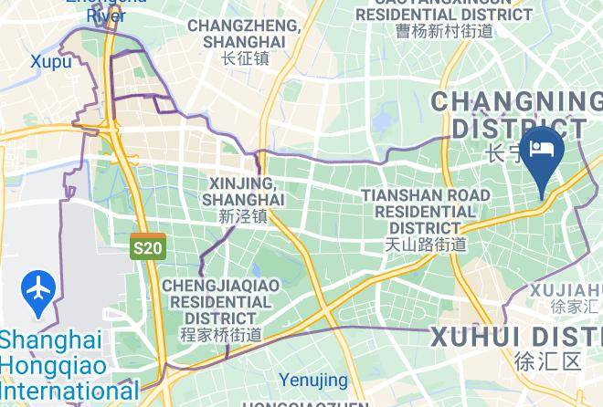 Changning District - Howard Johnson All Suites Hotel Shanghai Maps