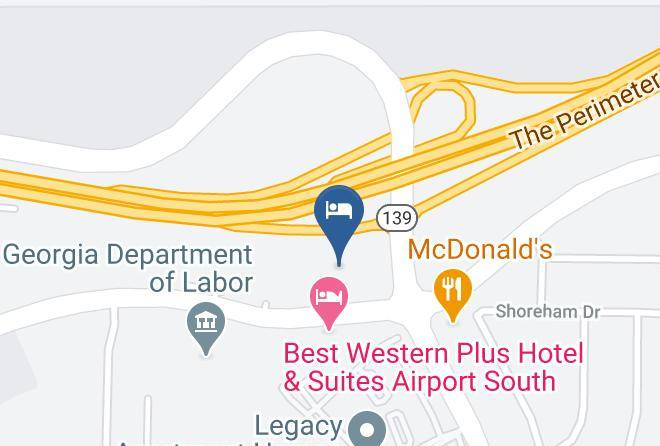 Clayton - Howard Johnson By Wyndham Atlanta Airport College Park Maps