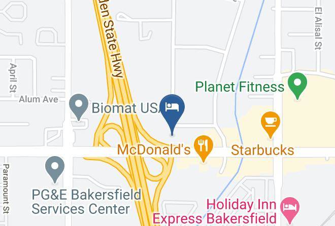 Kern - Howard Johnson By Wyndham Bakersfield Maps