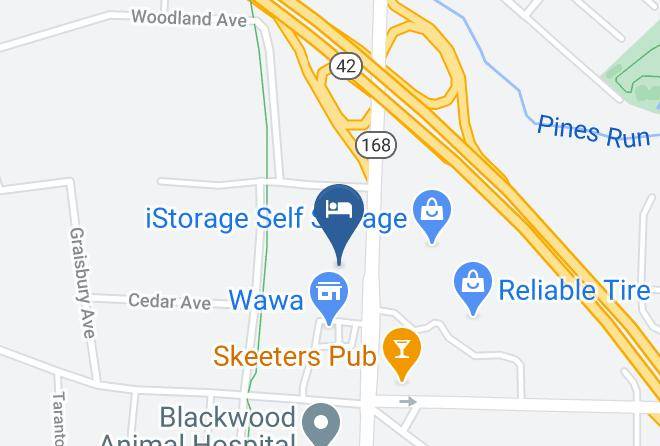 Howard Johnson By Wyndham Blackwood Near Philadelphia Map