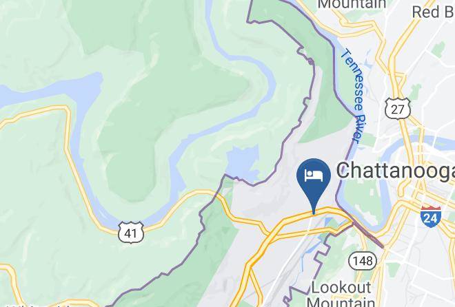Hamilton - Howard Johnson By Wyndham Chattanooga Lookout Mountain Maps