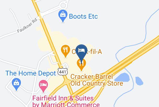 Banks - Howard Johnson By Wyndham Commerce Ga Maps