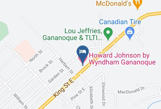 Leeds Grenville - Howard Johnson By Wyndham Gananoque Maps