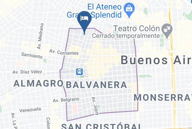 Balvanera - Howard Johnson By Wyndham Hotel Abasto Maps