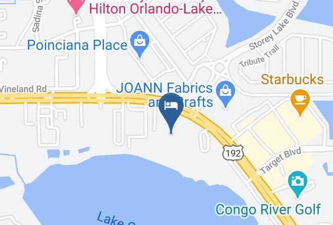 Osceola - Howard Johnson By Wyndham Lake Front Park Kissimmee Maps