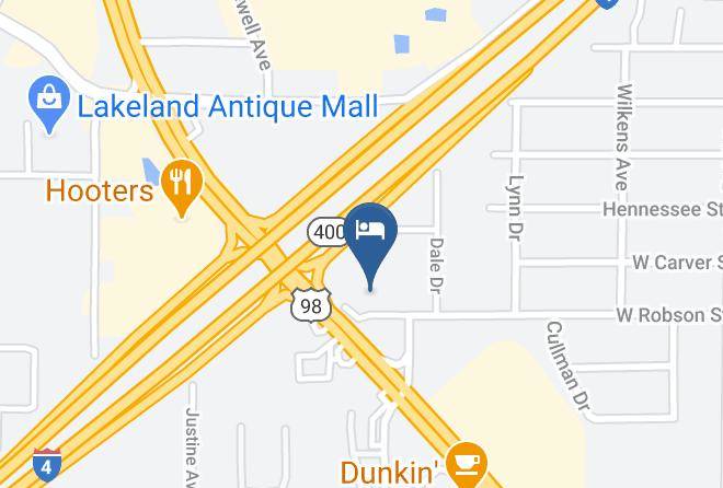 Polk - Howard Johnson By Wyndham Lakeland Maps