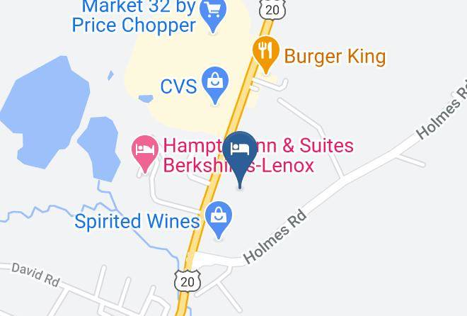 Berkshire - Howard Johnson By Wyndham Lenox Maps
