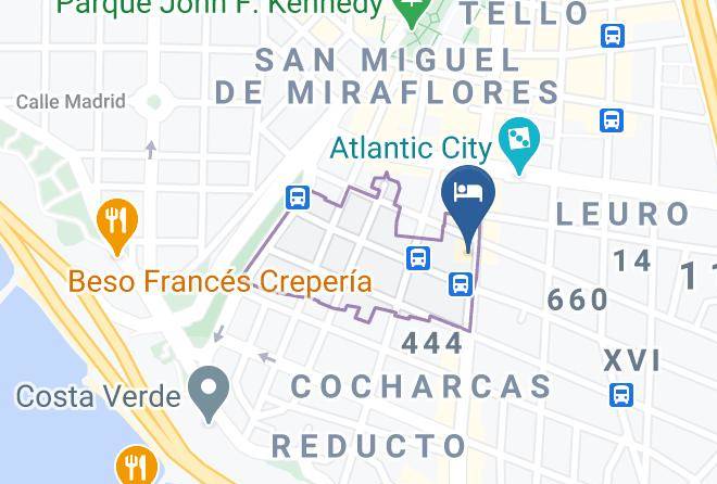 Miraflores - Howard Johnson By Wyndham Lima Miraflores Larco Maps