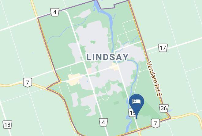 Howard Johnson By Wyndham Lindsay Map