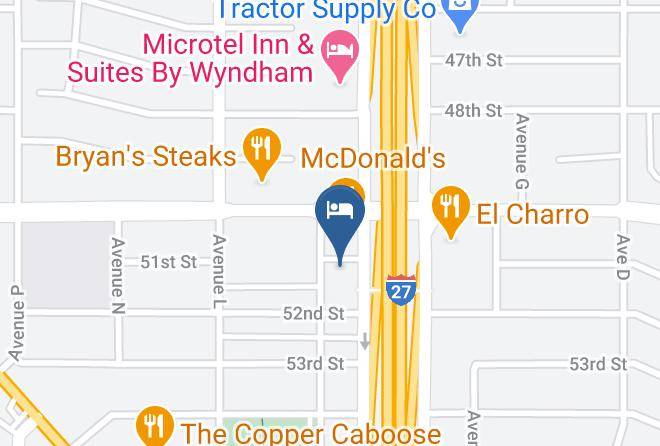 Lubbock - Howard Johnson By Wyndham Lubbock Tx Maps