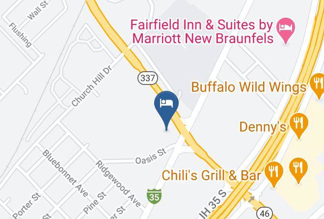 Comal - Howard Johnson By Wyndham New Braunfels Maps