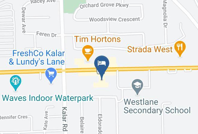 Niagara - Howard Johnson By Wyndham Niagara Falls Maps