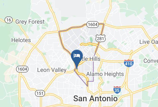 Bexar - Howard Johnson By Wyndham San Antonio Nw Medical Center Maps