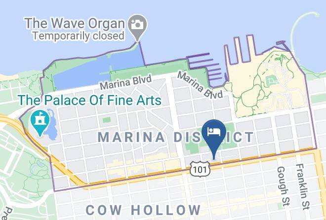 San Francisco - Howard Johnson By Wyndham San Francisco Marina District Maps
