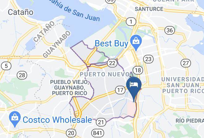 San Juan - Howard Johnson By Wyndham San Juan Centro Cardiovascular Maps