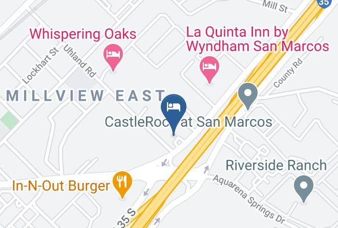 Howard Johnson By Wyndham San Marcos Map
